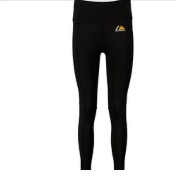 Superdry Base Layer Leggings Sz 10 Black NWT - Picture 2 of 7